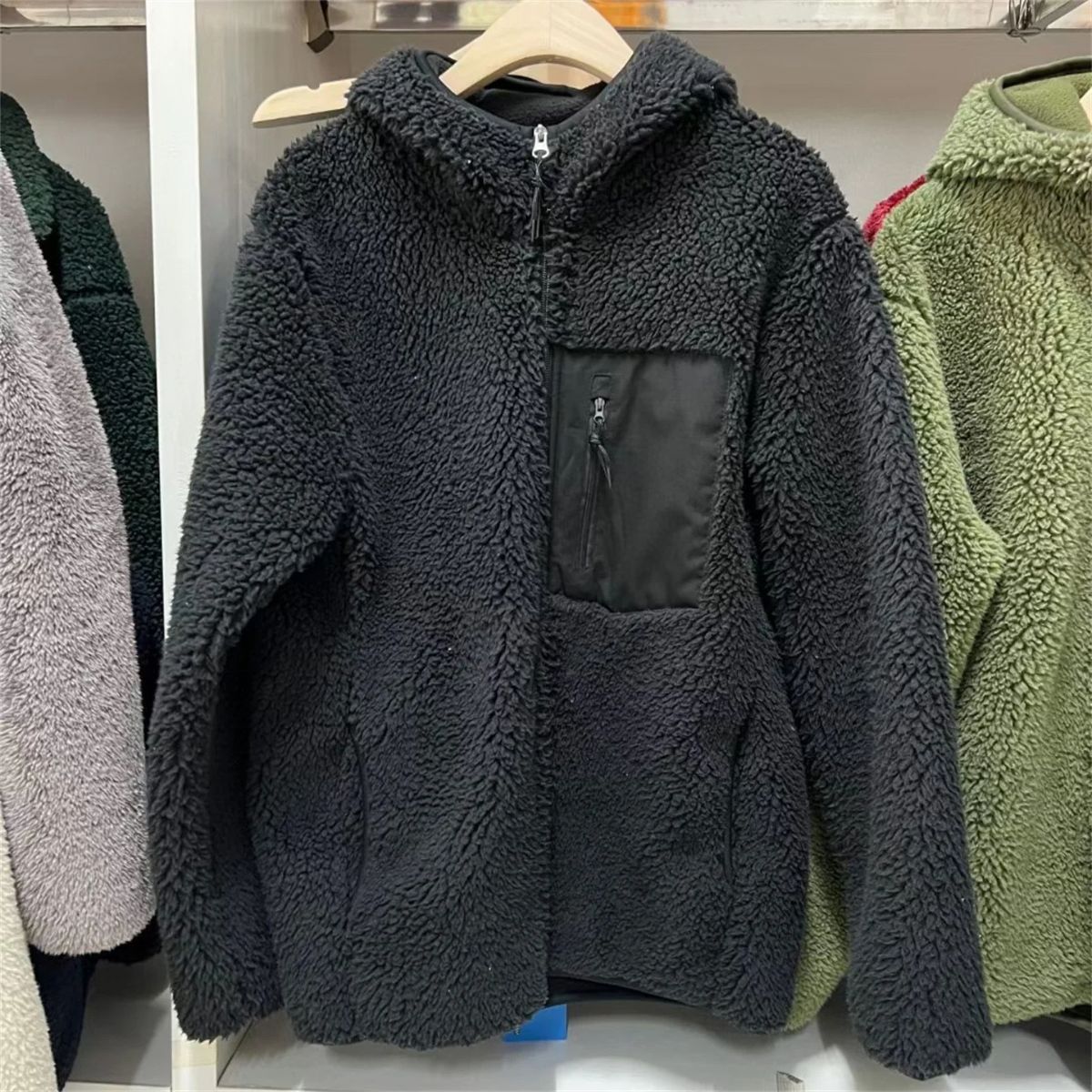 Voss | Men's Fleece Lined Wool Jacket Cream