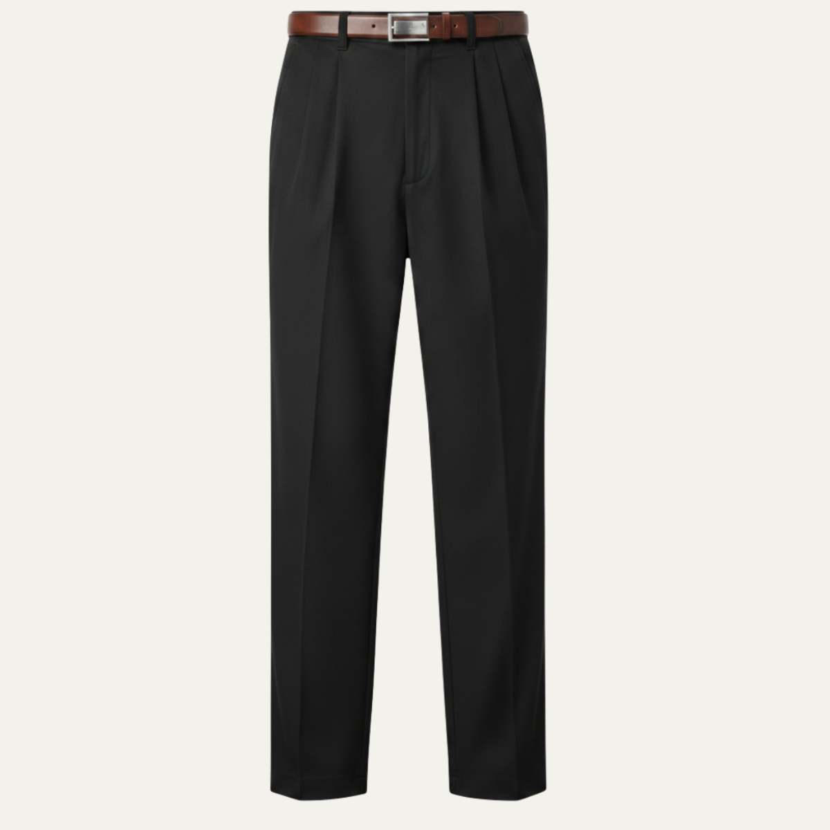 Lars | Men's Tailored Dress Pants Gray Straight Leg
