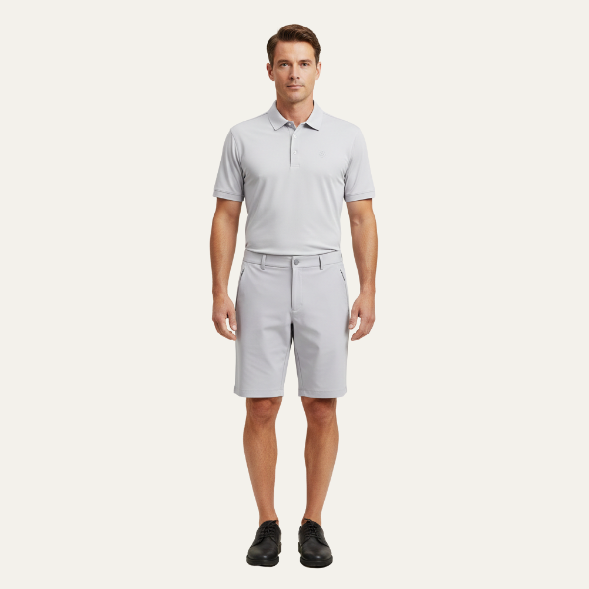 Beau | Men's Tailored Shorts Gray