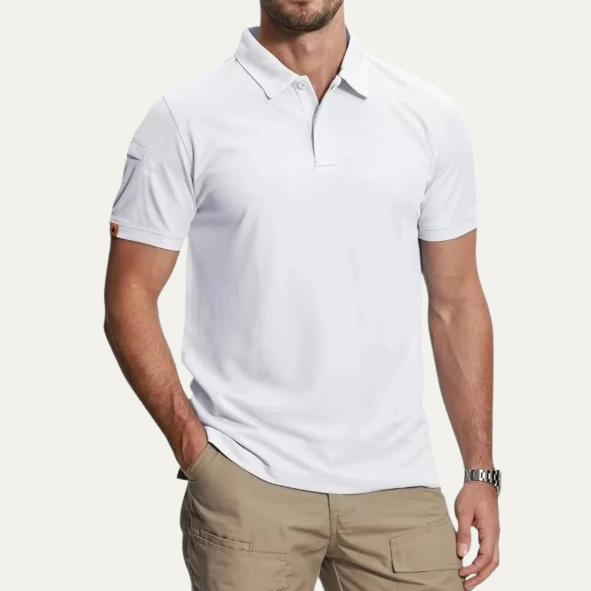 Sage | Men's Polo Shirt Black