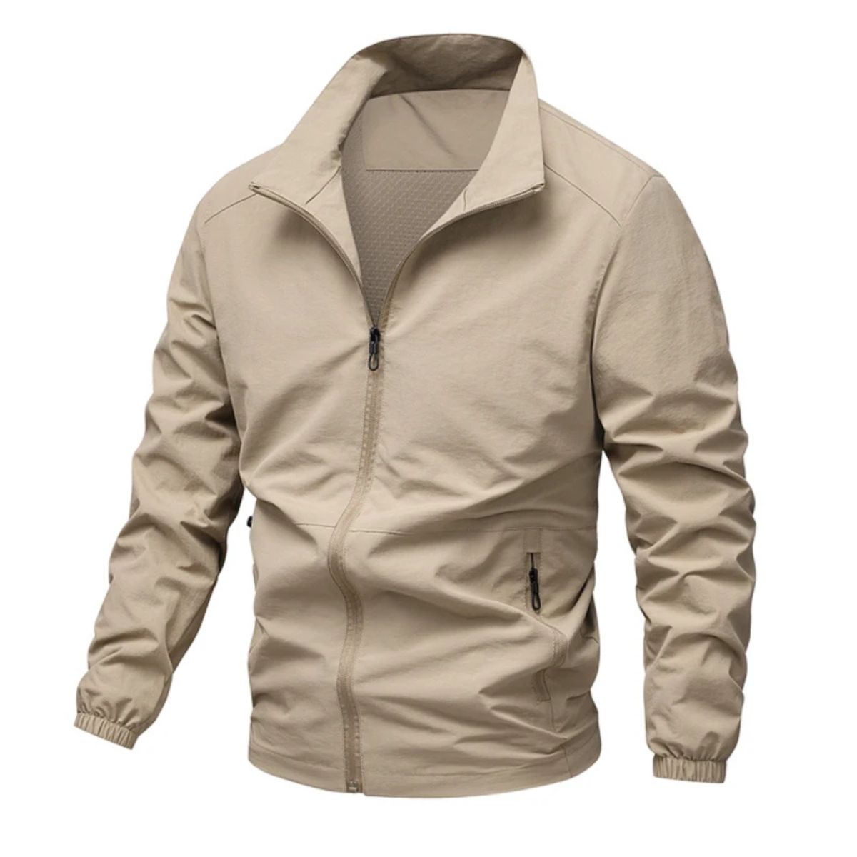 Axel | Men's Lightweight Windbreaker Olive Green
