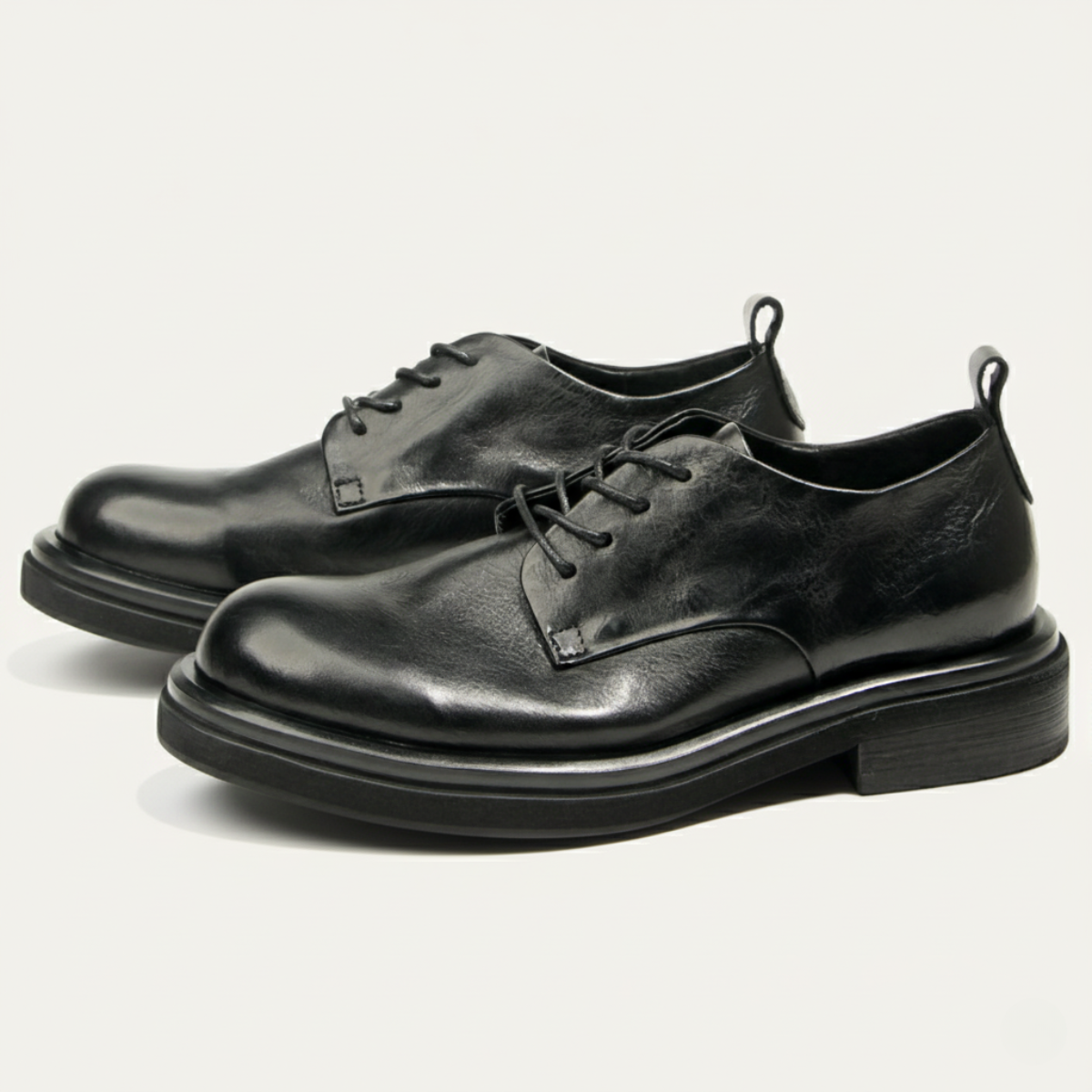 Axel | Men's Leather Dress Shoe Black Lace Up