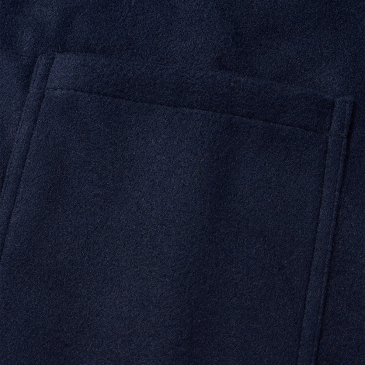 Reid | Men's Navy Pea Coat Toggle Button Wool Blend
