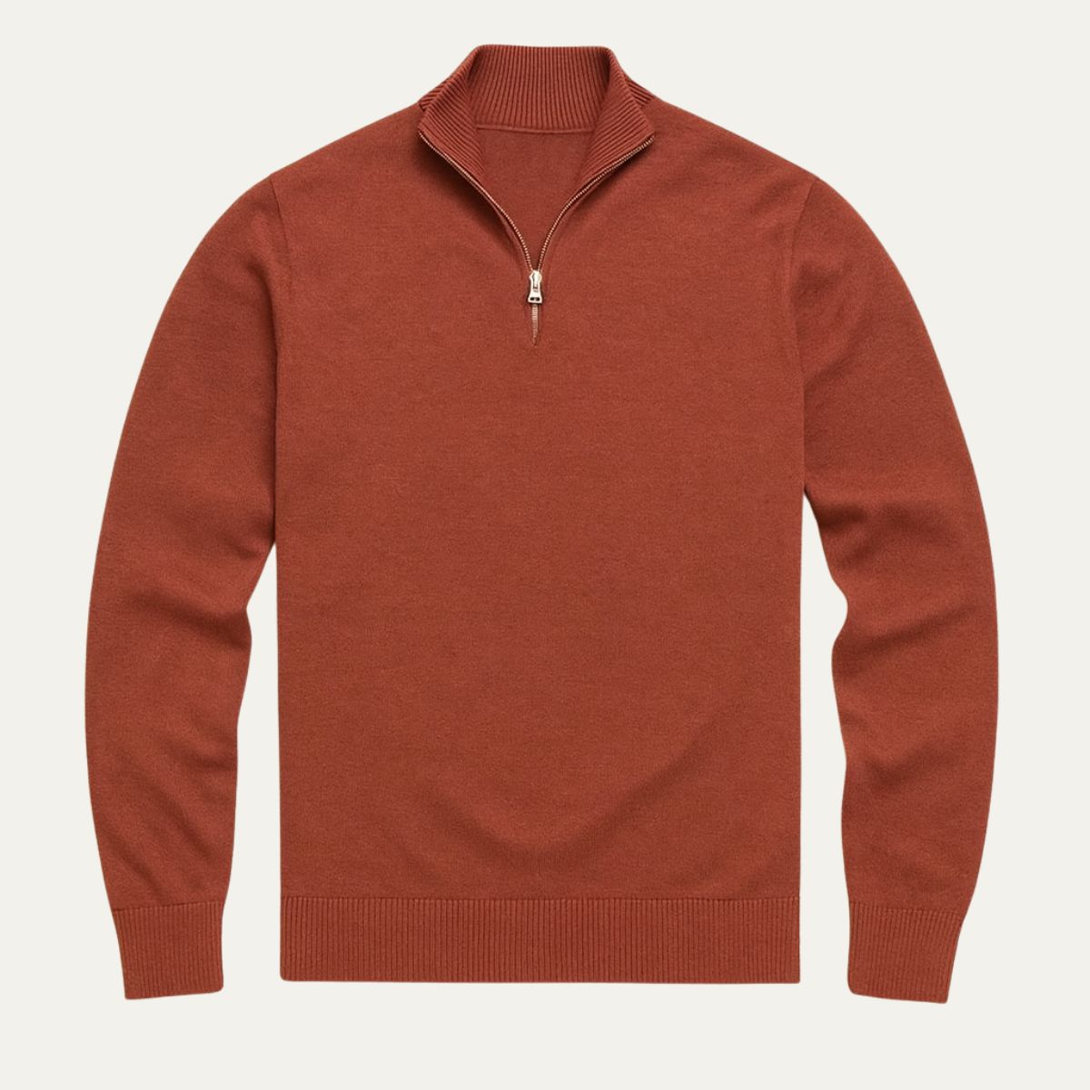 Voss | Men's Crew Neck Sweater Cream