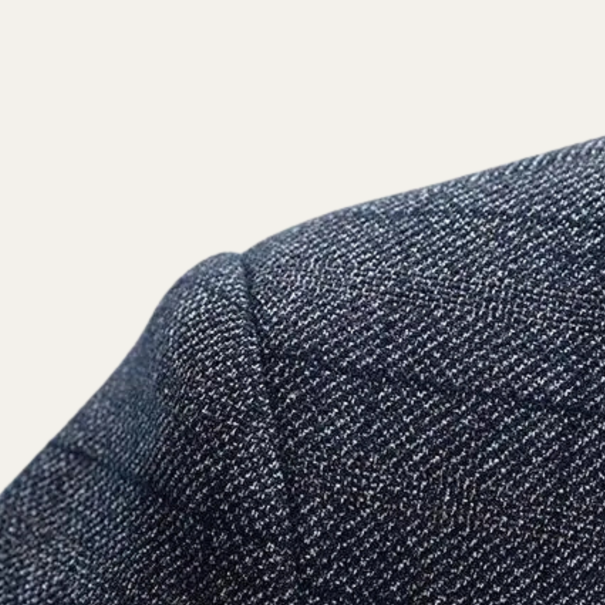 Ezra | Men's Tweed Blazer Charcoal Gray Single Breasted