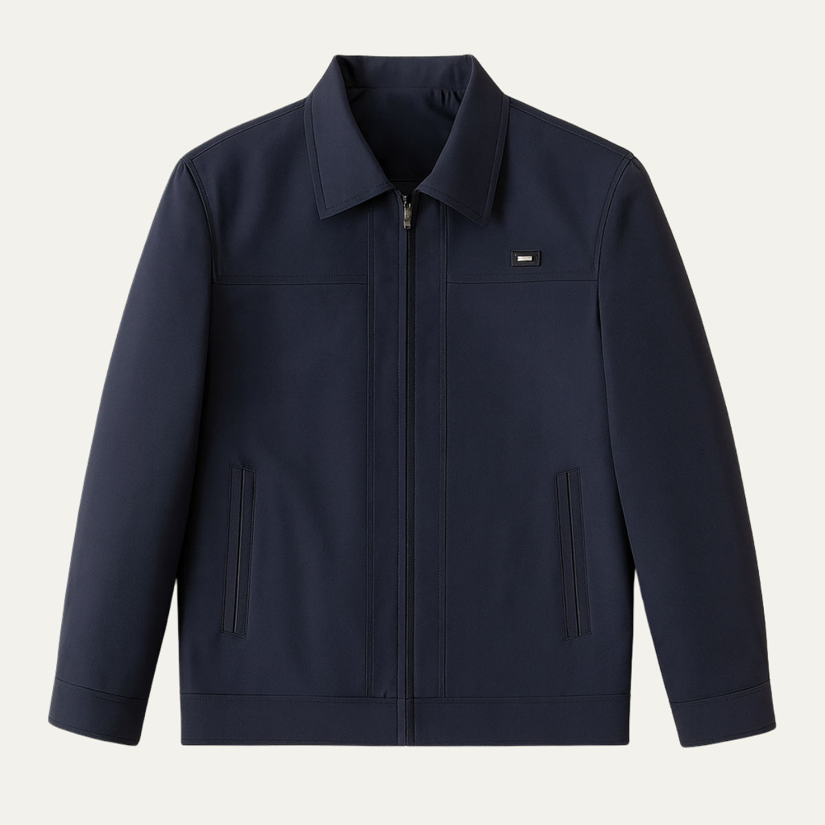 Axel | Men's Casual Harrington Jacket Brown