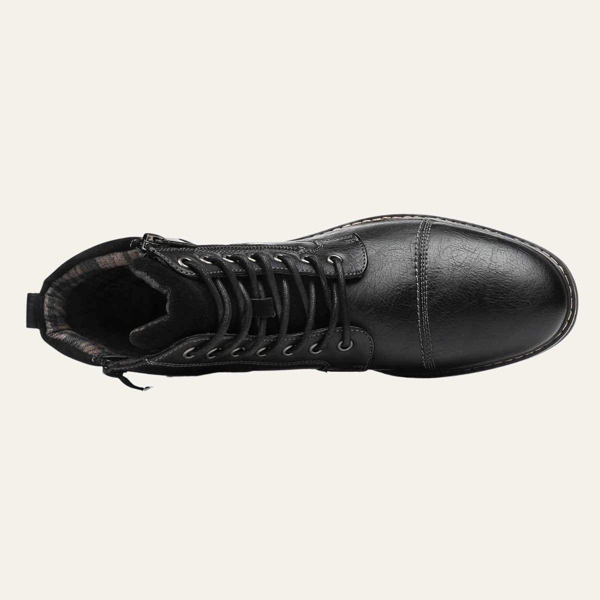 Axel | Men's Casual Vintage Leather Ankle Boots Brown