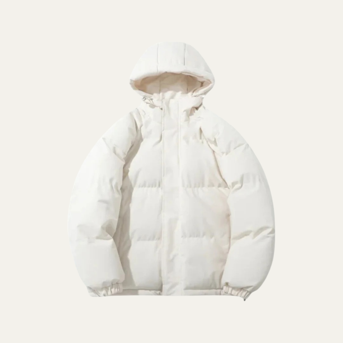 Callum | Men's Oversized Puffer Jacket Black Hooded Waterproof