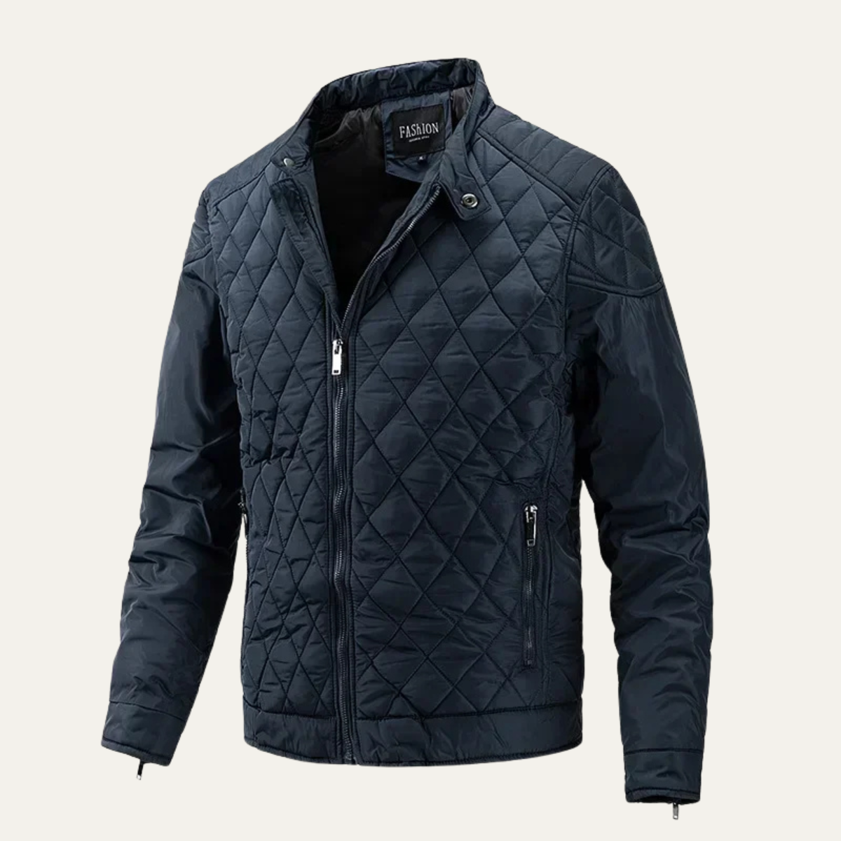Arlo | Men's Quilted Puffer Jacket Olive Green