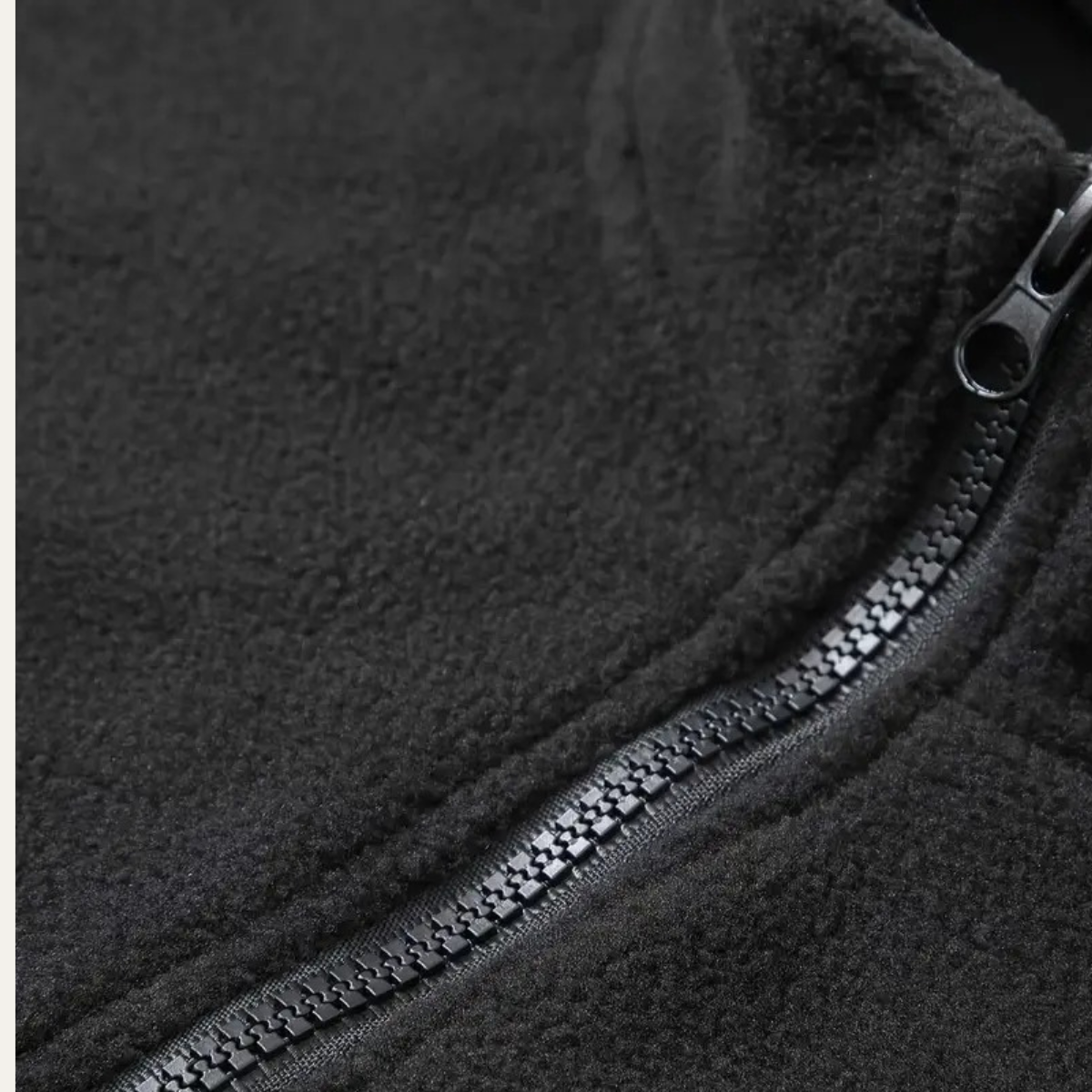 Beau | Men's Quarter Zip Fleece Pullover Gray