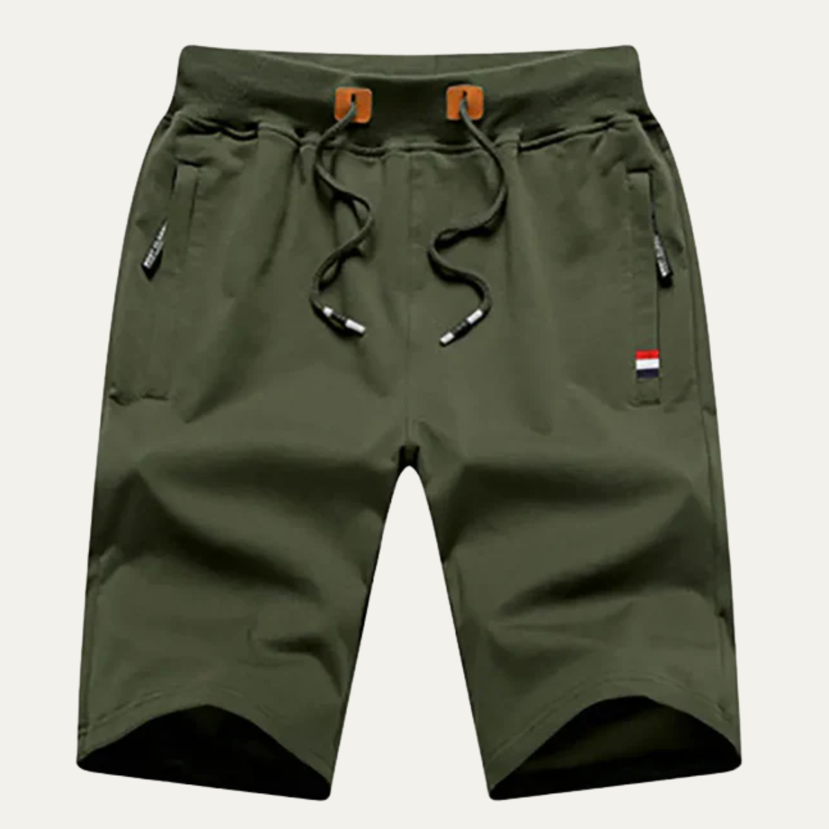 Axel | Men's Casual Cargo Shorts White