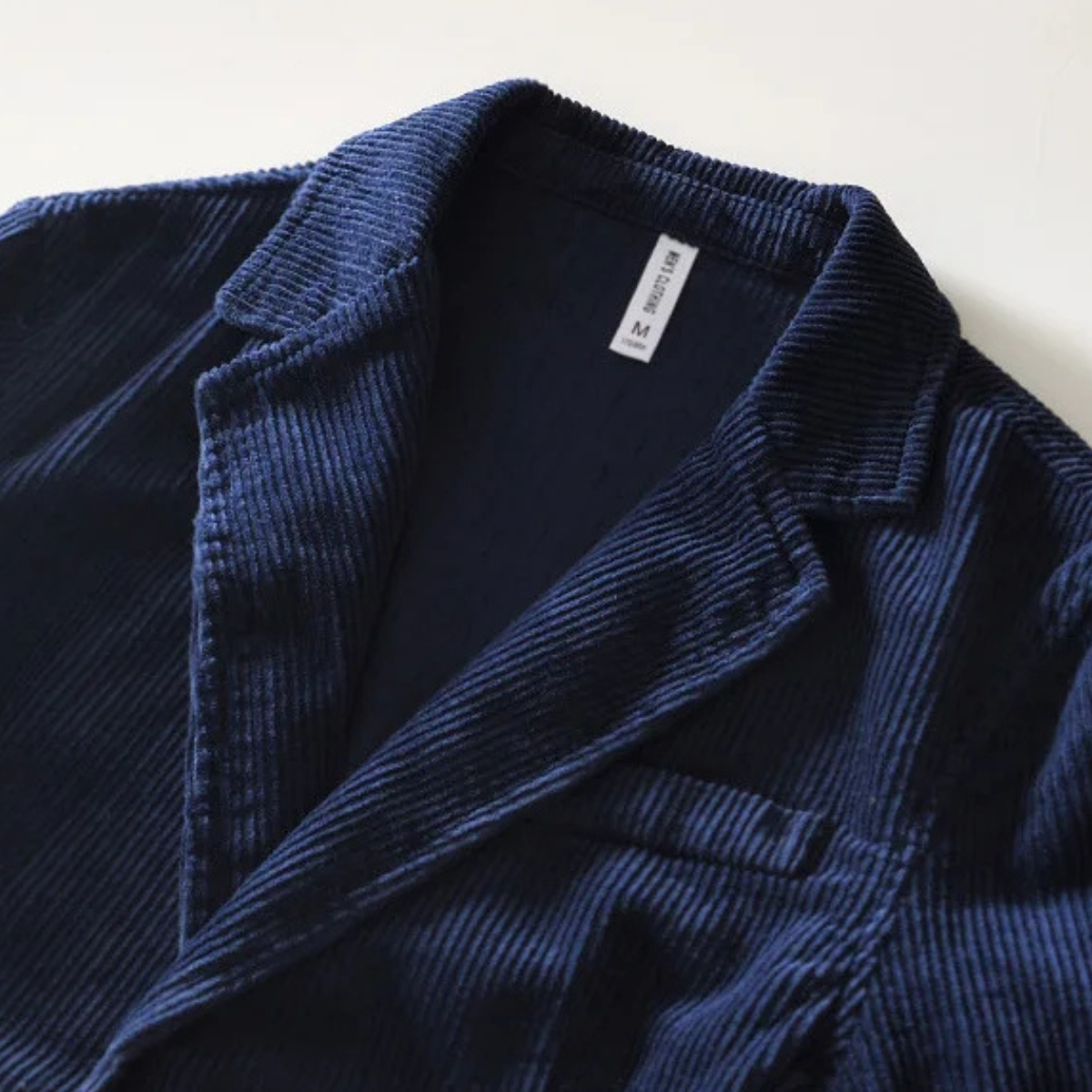 Bram | Men's Casual Corduroy Blazer Navy