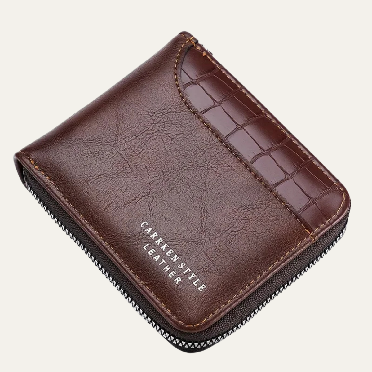Dama Washington Valbonne leather zip wallet rfid card holder - view 8