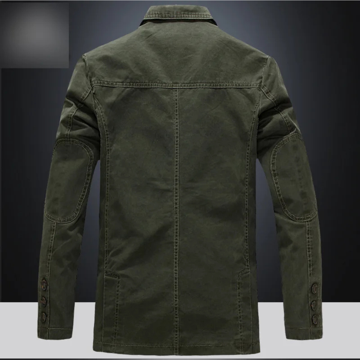 Jude | Men's Casual Cotton Blazer Olive Green