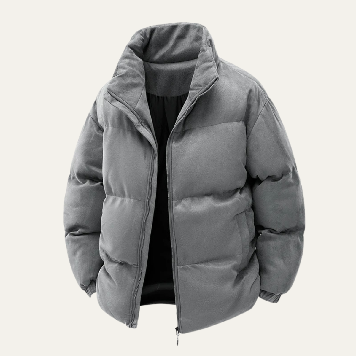 Jasper | Men's Oversized Puffer Jacket Black