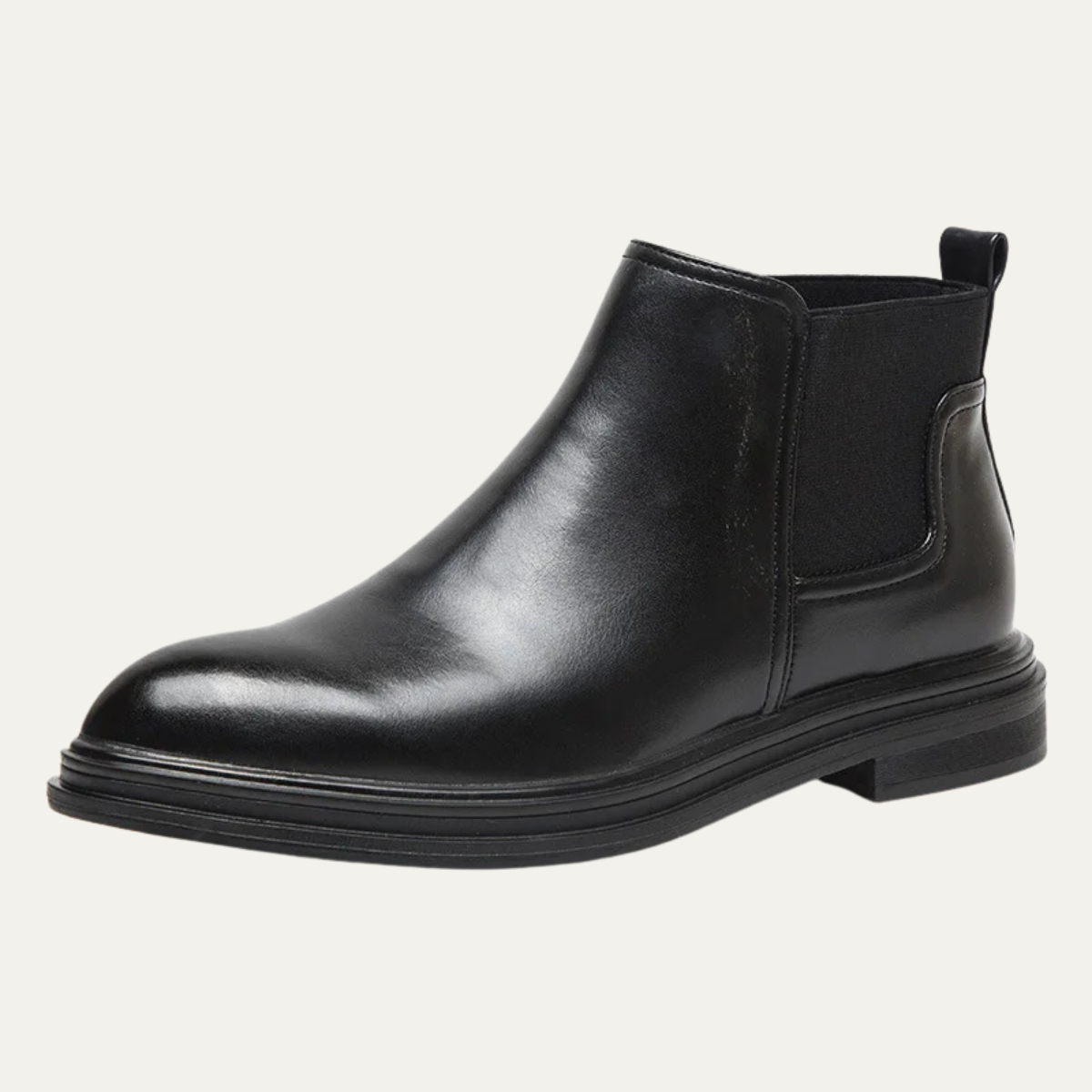 Wyatt | Men's Chelsea Leather Boots Brown
