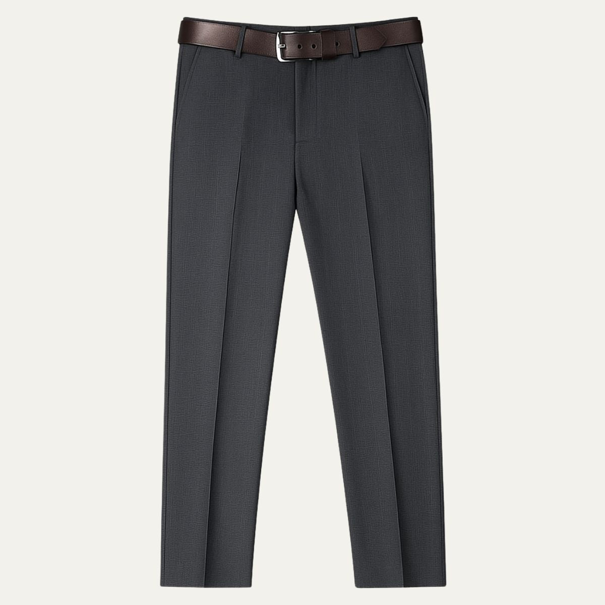 Rowan | Men's Tailored Dress Pants Gray Textured