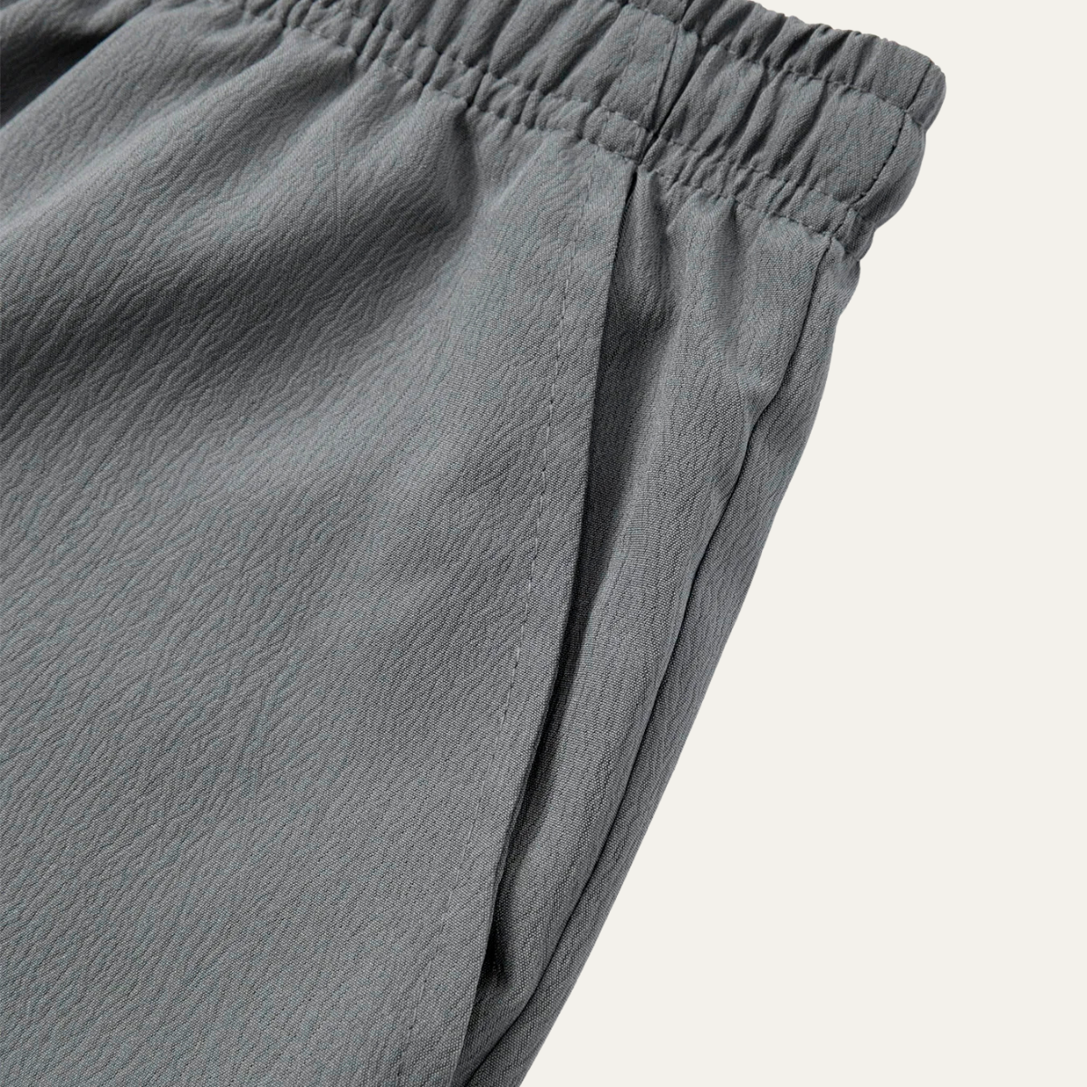 Callum | Men's Relaxed Linen Pants Gray Drawstring