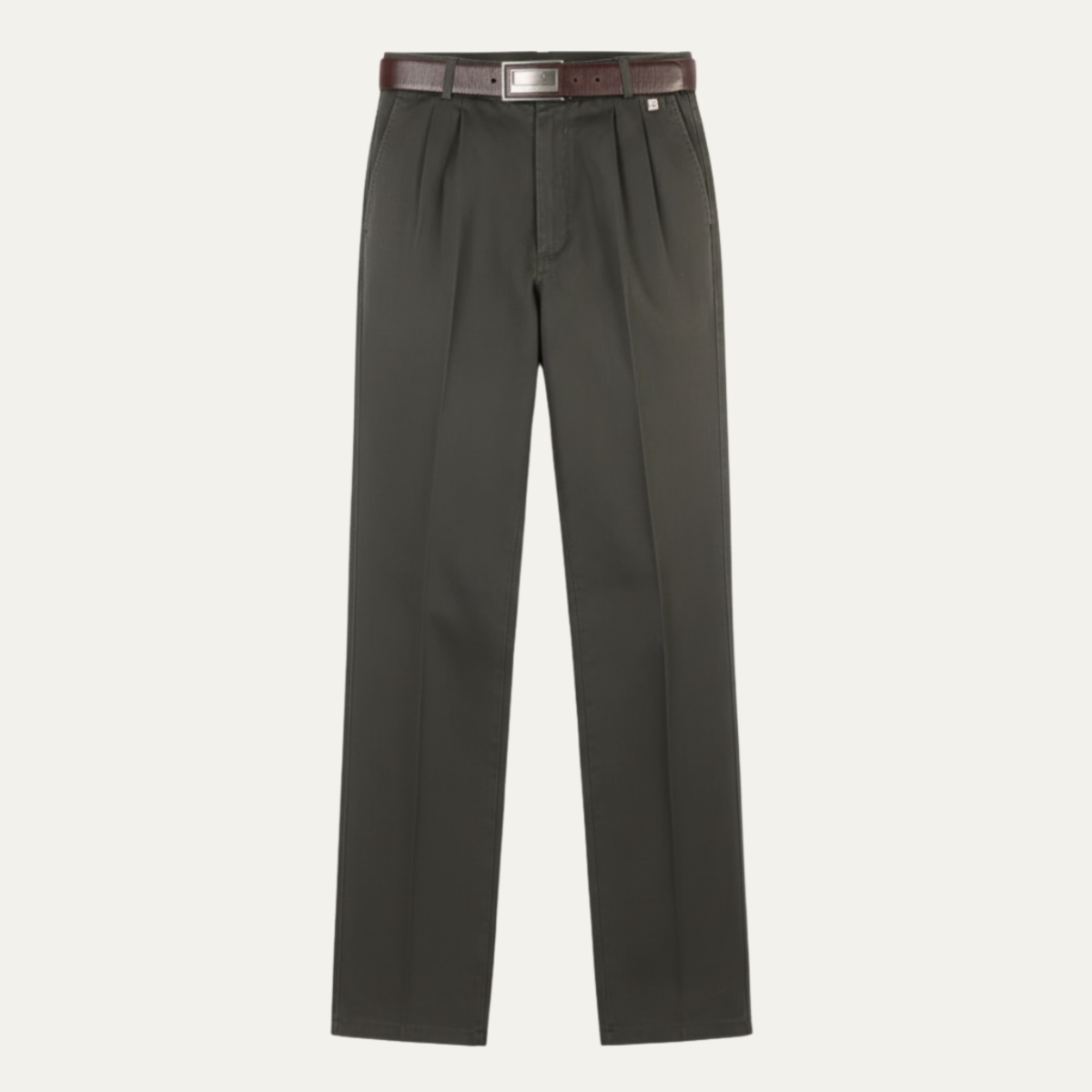 Lars | Men's Tailored Dress Pants Gray Straight Leg
