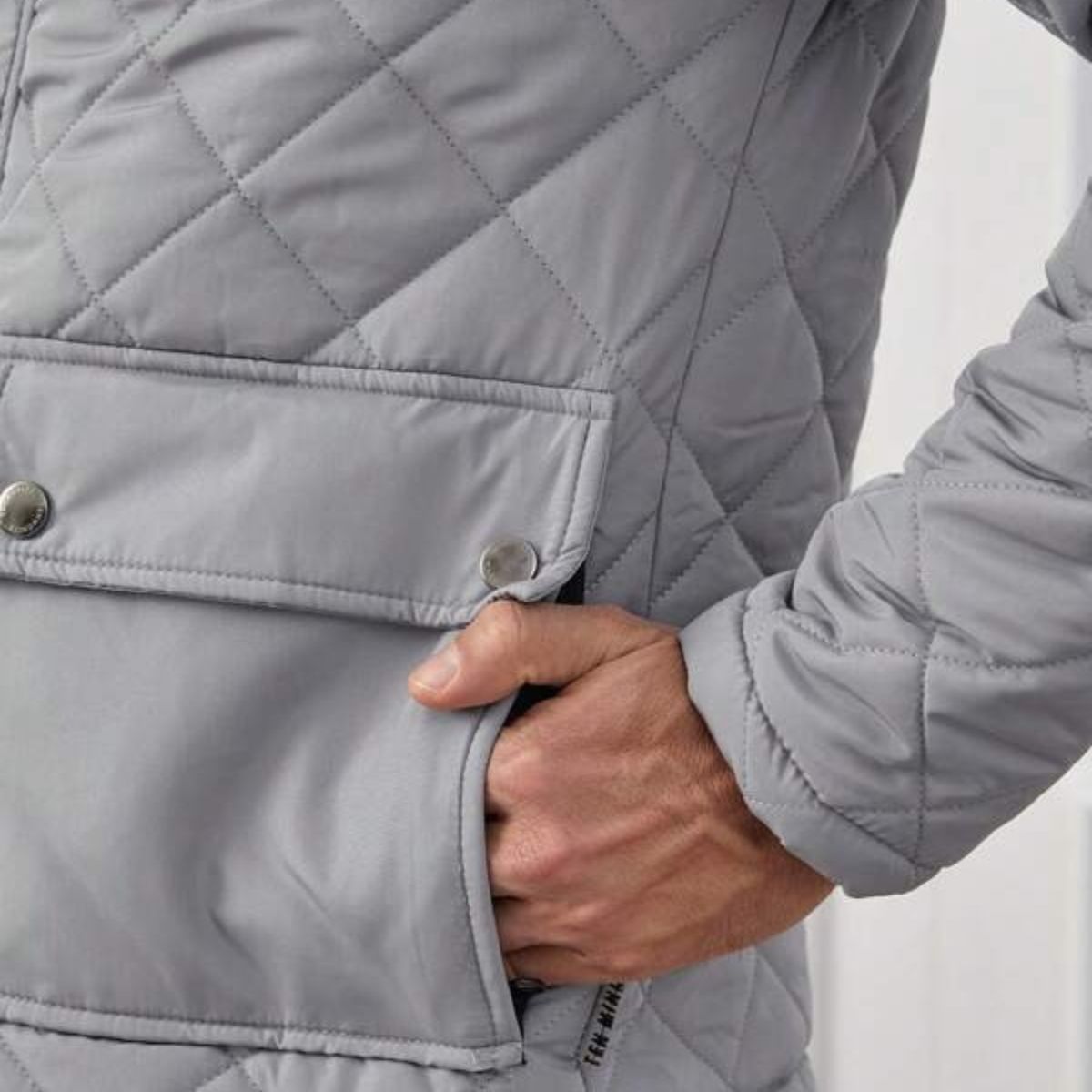 Axel | Men's Quilted Jacket Black