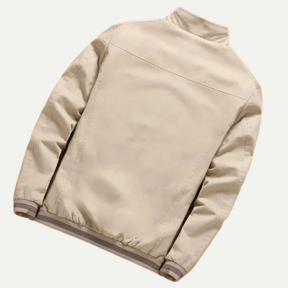 Hugo | Men's Sherpa Fleece Lined Bomber Jacket Cream