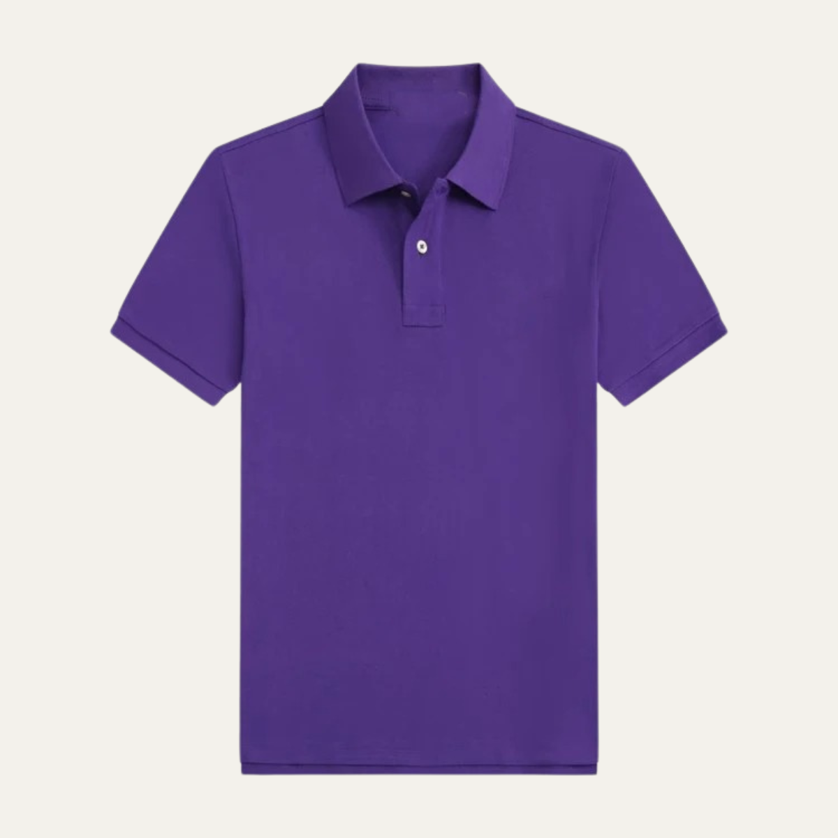 Caleb | Men's Polo Shirt White