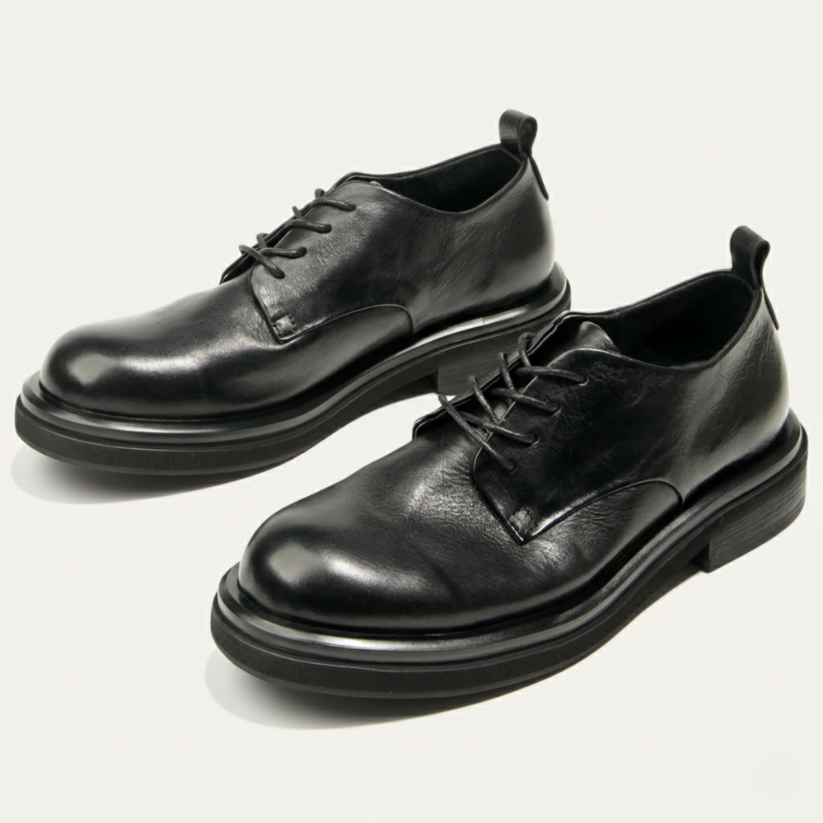 Axel | Men's Leather Dress Shoe Black Lace Up