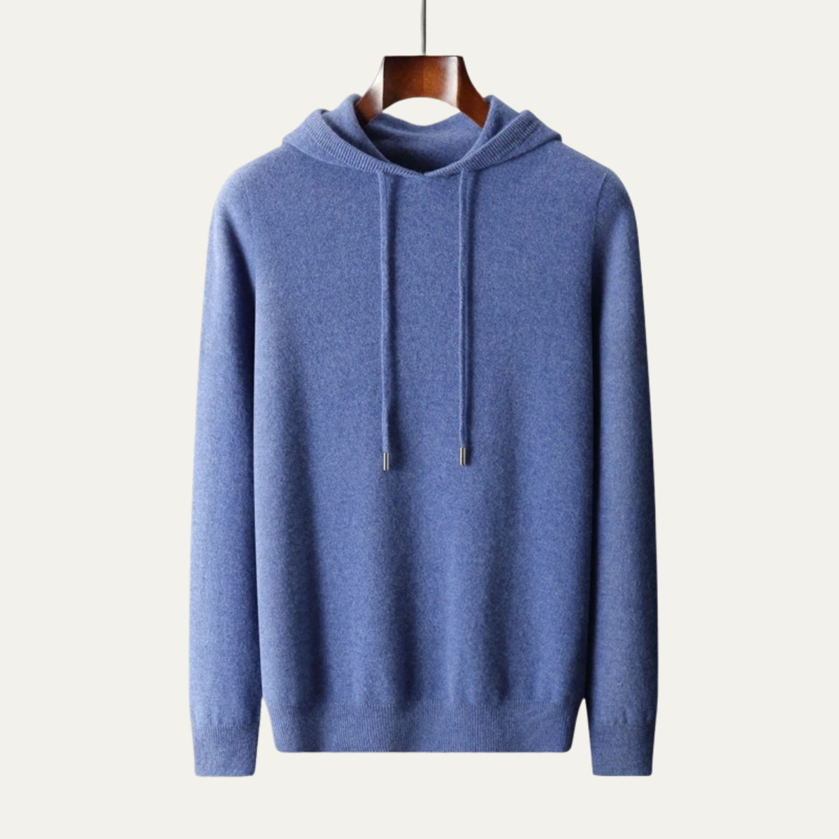 Ada | Men's Crew Neck Sweater Light Blue Knit