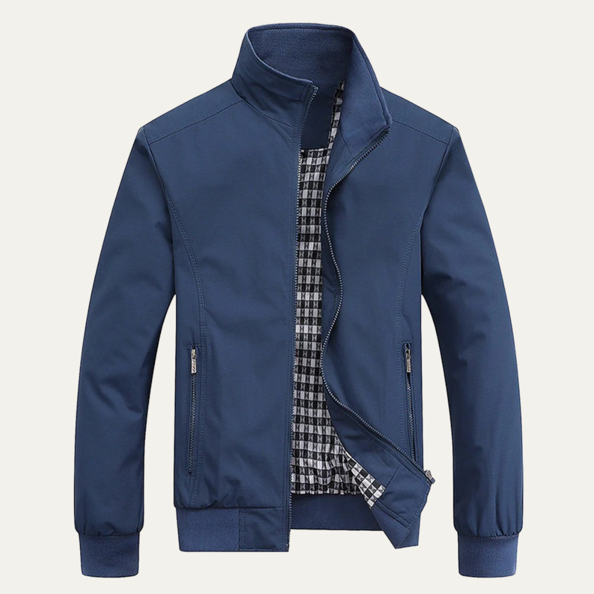 Axel | Men's Casual Lightweight Bomber Jacket Navy