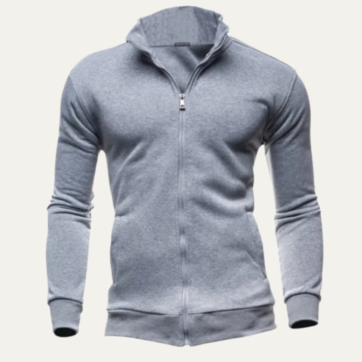 Jude | Men's Zip Up Hoodie Black