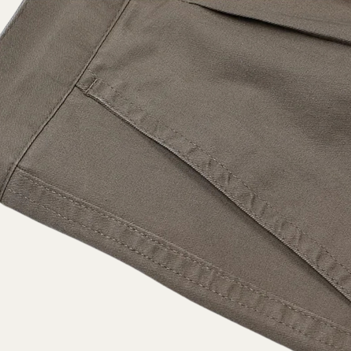 Orrin | Men's Straight Leg Dress Pants Gray Pleated