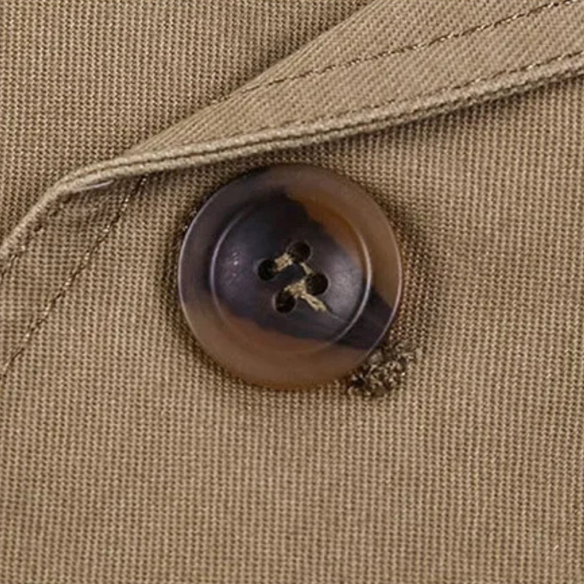 Blake | Men's Casual Blazer Beige Cotton Button Up