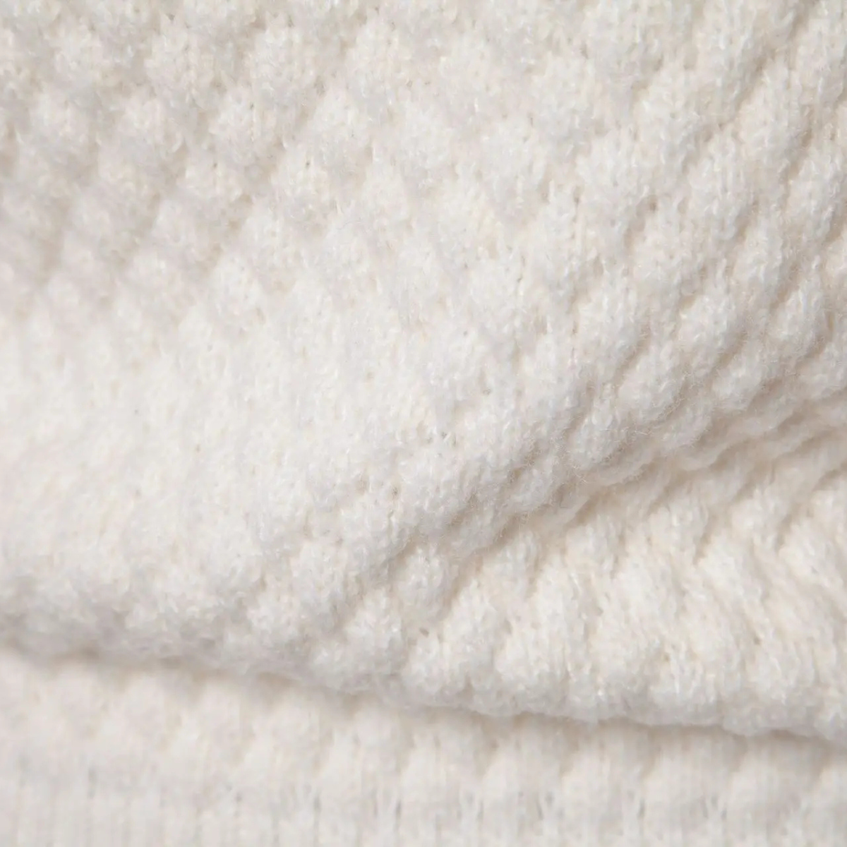 Lars | Men's Cable Knit Turtleneck Sweater Cream