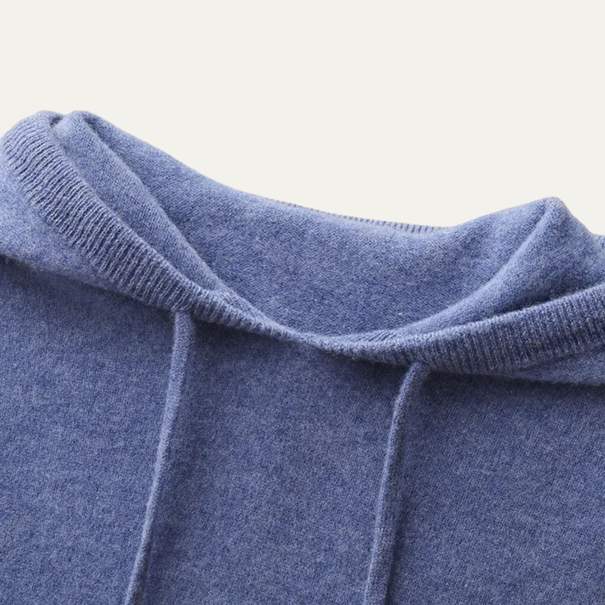 Ada | Men's Crew Neck Sweater Light Blue Knit