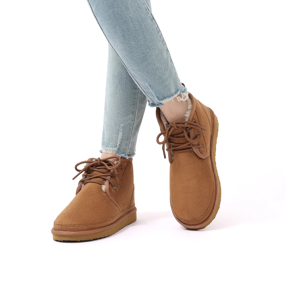 Axel | Men's Suede Chukka Boot Tan Lace Up