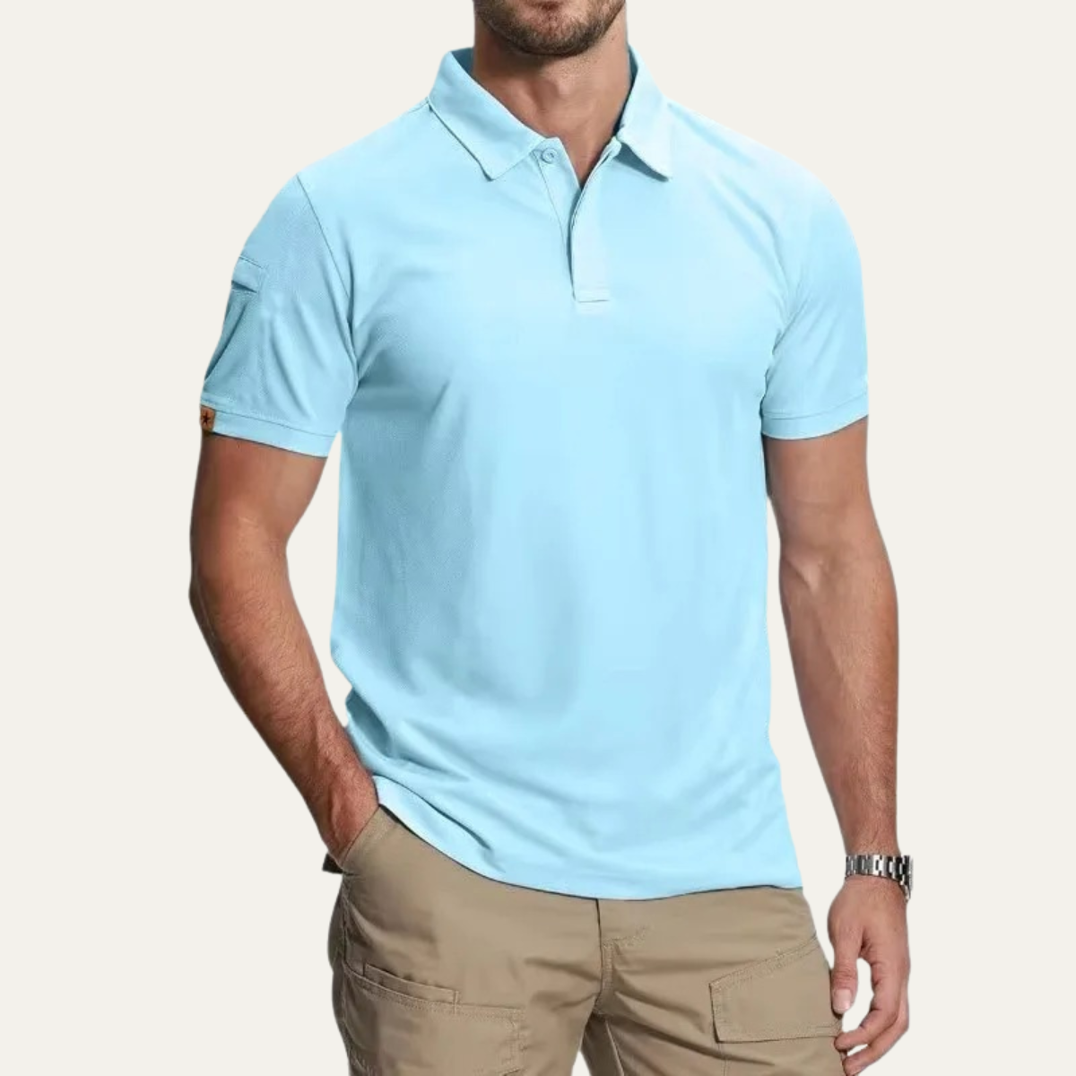 Sage | Men's Polo Shirt Black
