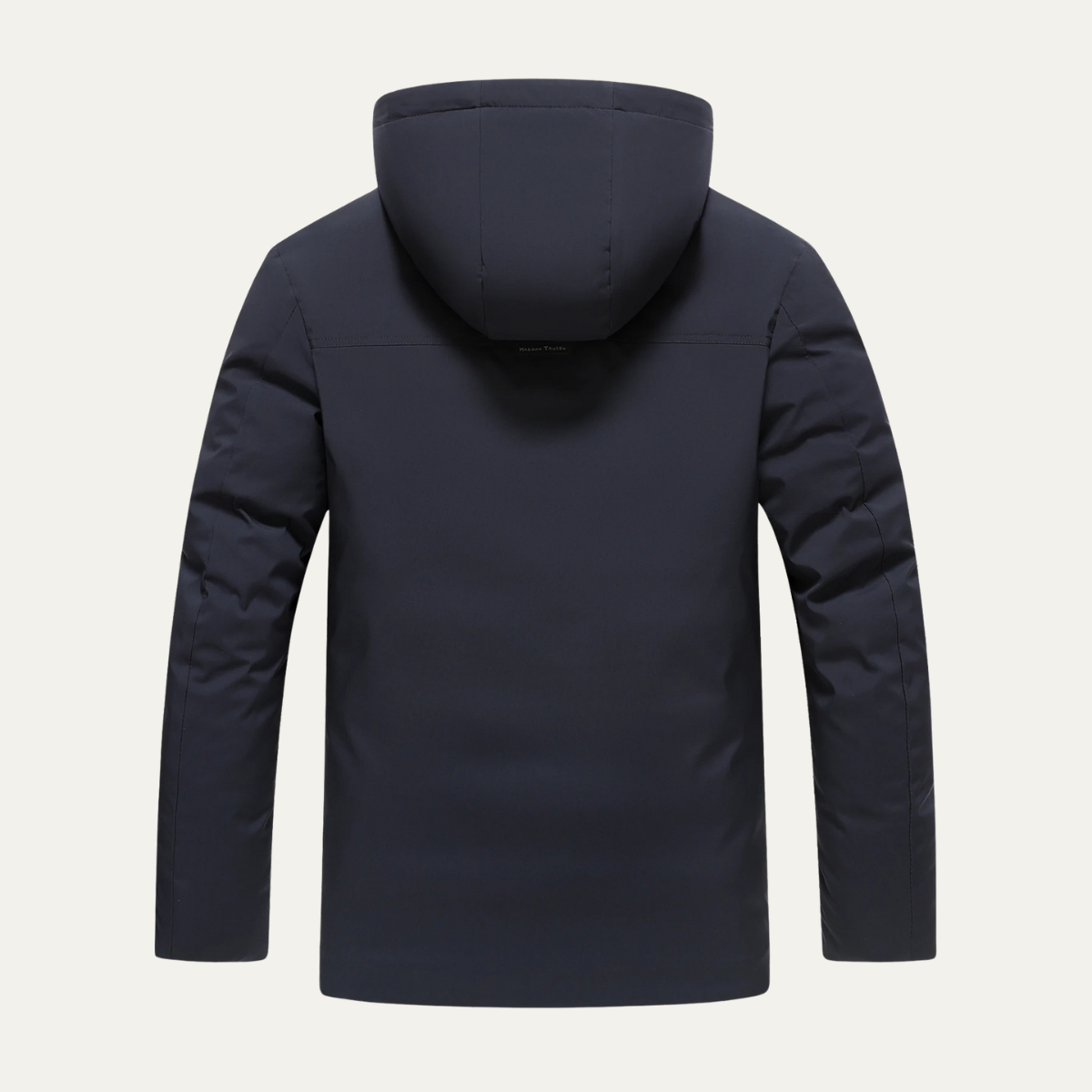 Axel | Men's Puffer Jacket Navy Hooded Winter Quilted