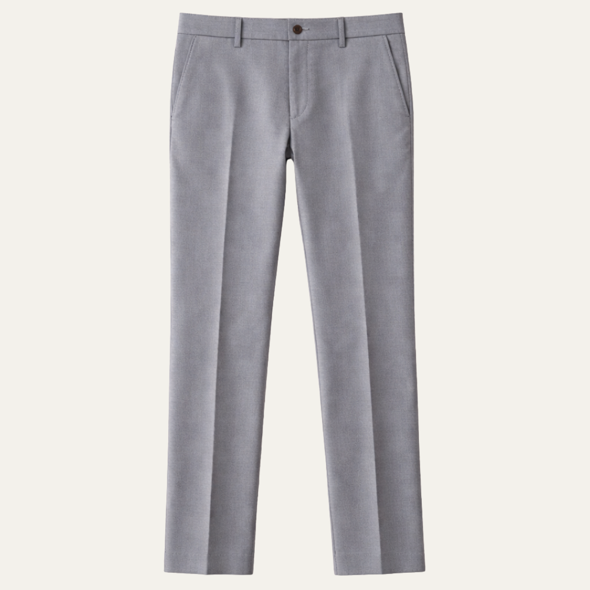 Jasper | Men's Slim Fit Dress Pants Gray Wrinkle Resistant
