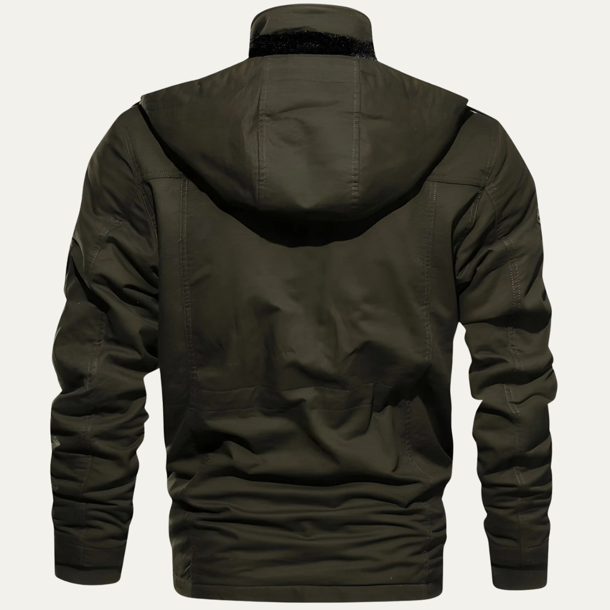 Jasper | Men's Tactical Military Jacket Beige Waterproof Multiple Pockets