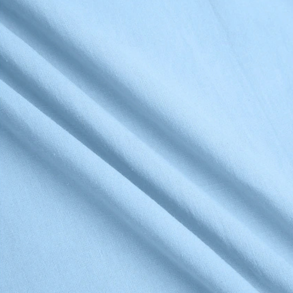 Beau | Men's Linen Button Up Shirt Light Blue Long Sleeve