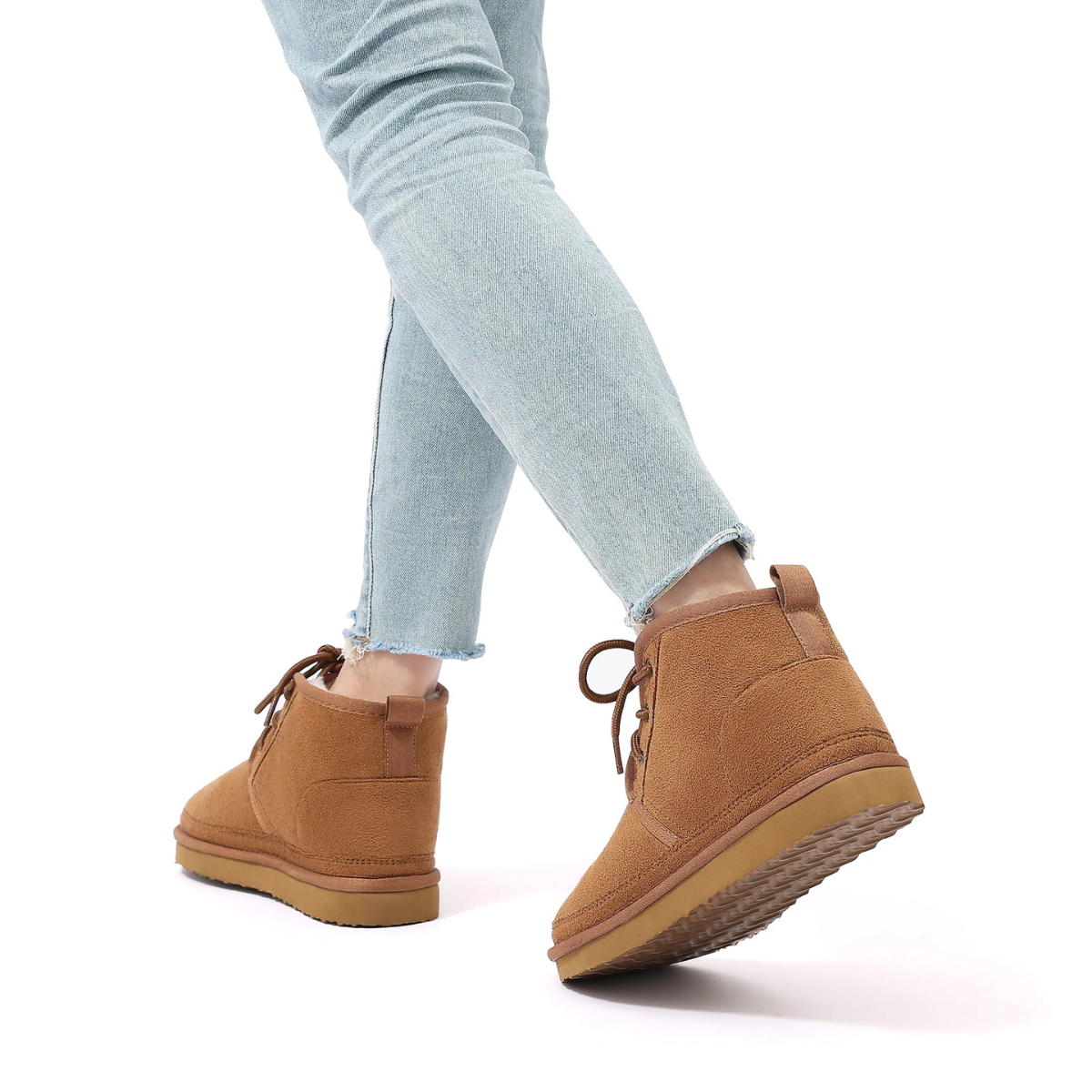 Axel | Men's Suede Chukka Boot Tan Lace Up