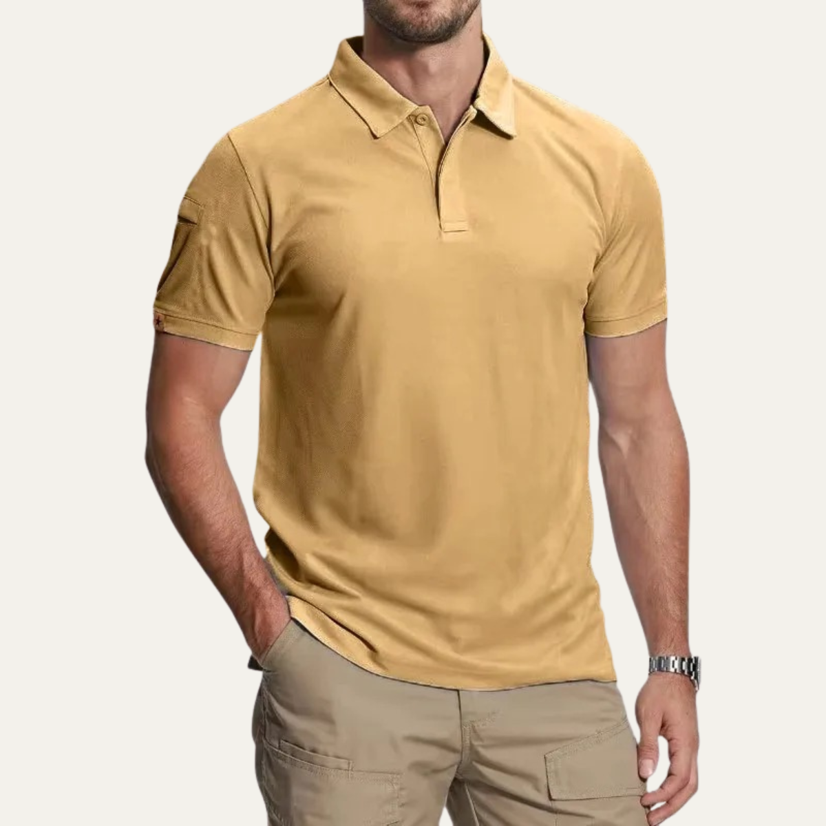 Sage | Men's Polo Shirt Black