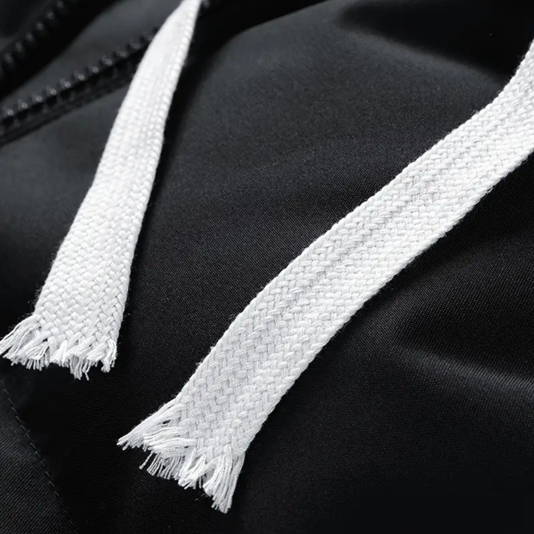 Ada | Women's Puffer Jacket Black Sherpa Lined Hood