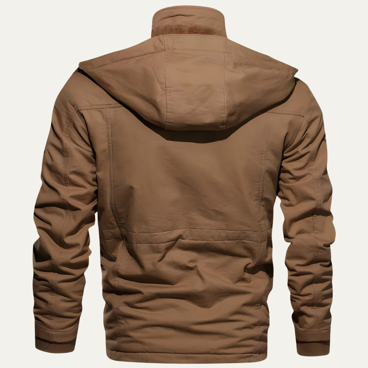 Jasper | Men's Tactical Military Jacket Beige Waterproof Multiple Pockets