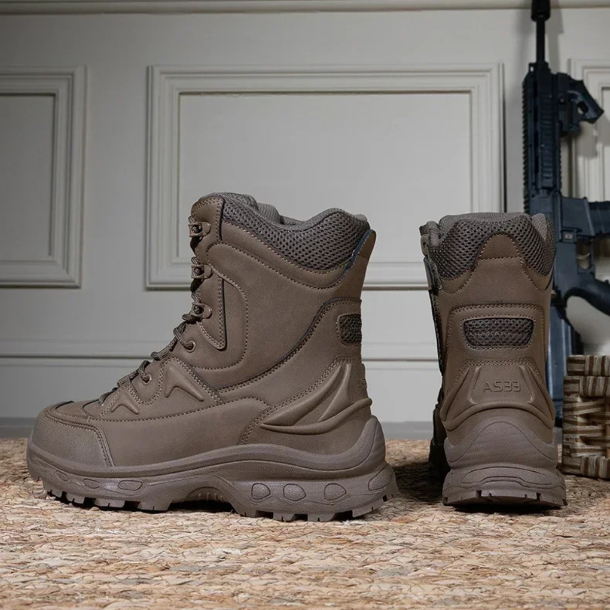 Bram | Men's Tactical Waterproof Hiking Boots Black