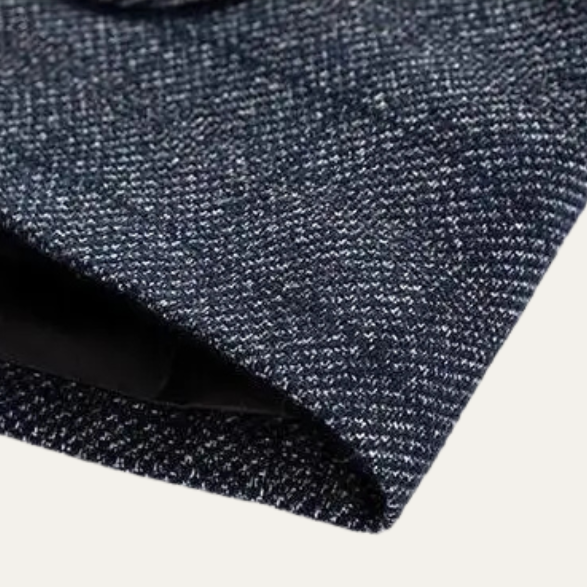 Ezra | Men's Tweed Blazer Charcoal Gray Single Breasted