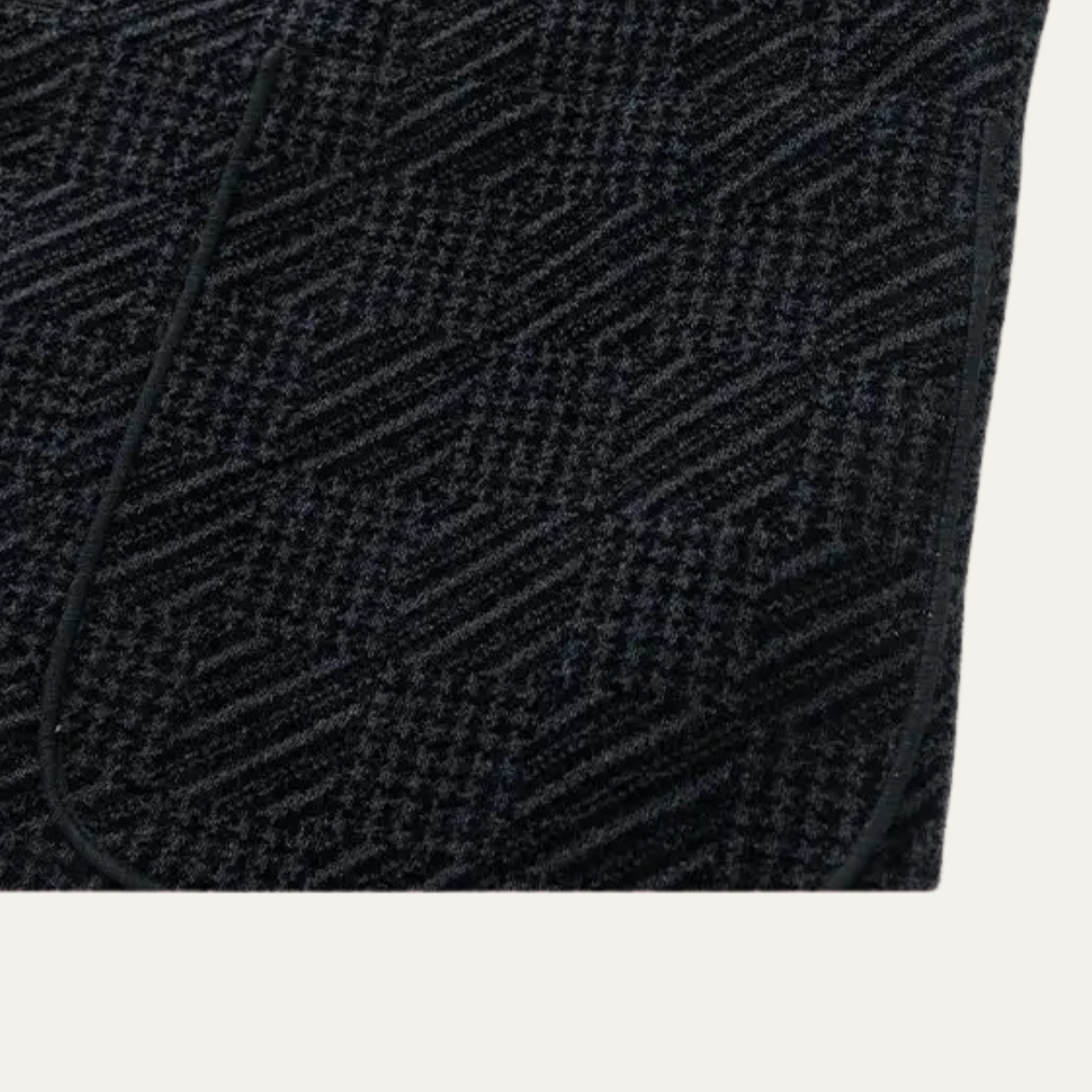Axel | Men's Textured Blazer Charcoal Gray Fleece Lined