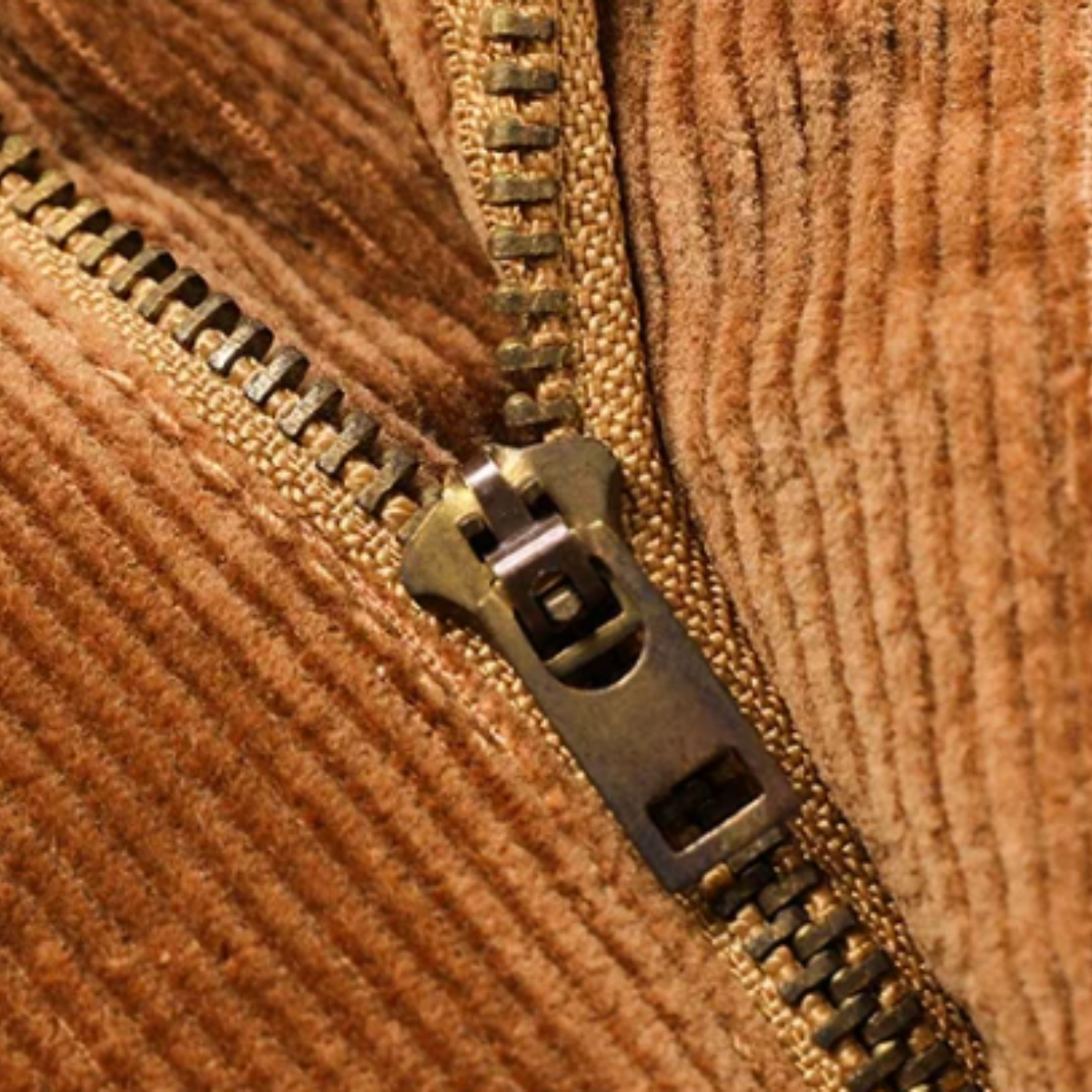 Axel | Men's Corduroy Pants Caramel Slim Fit Casual