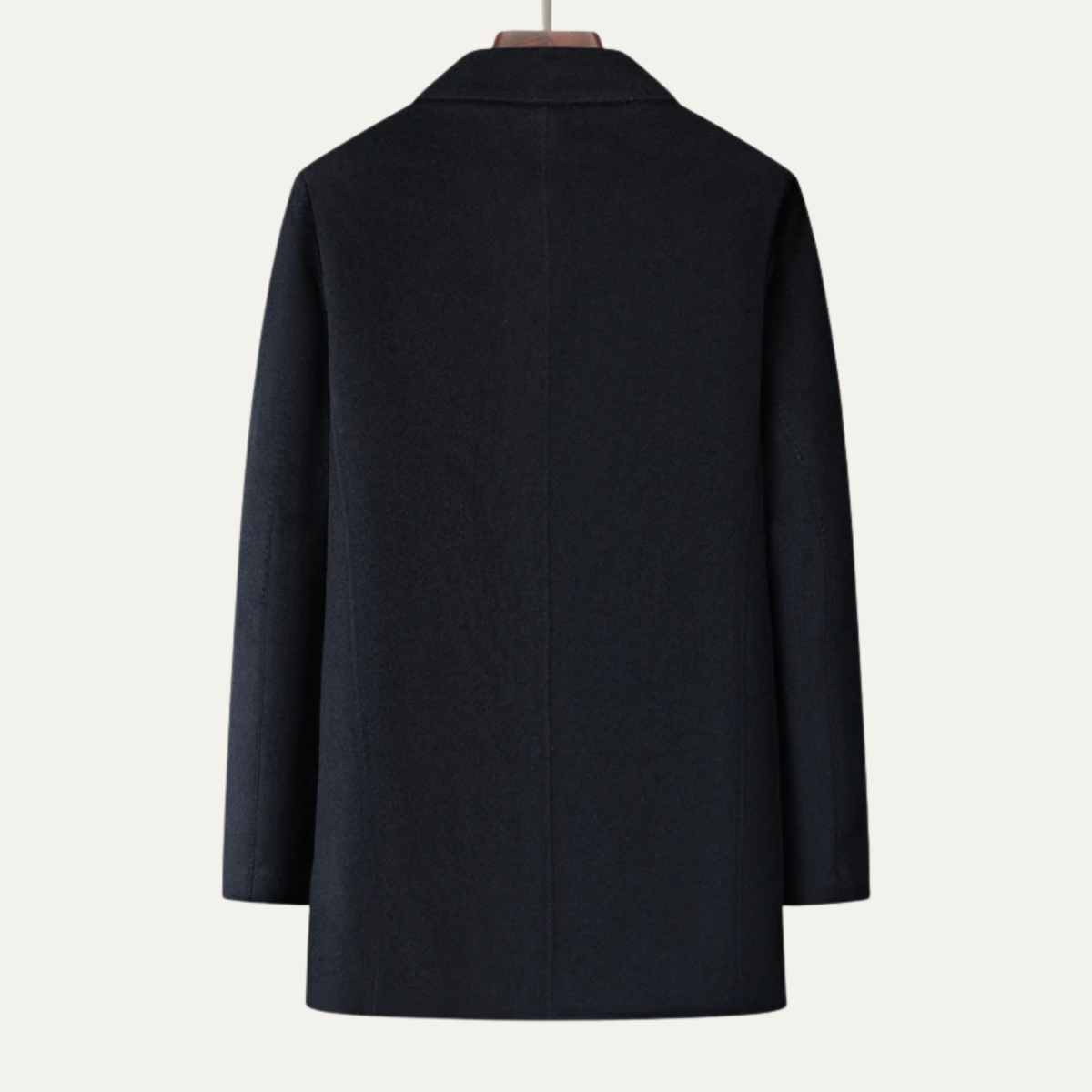 Axel | Men's Smart Casual Overcoat Black
