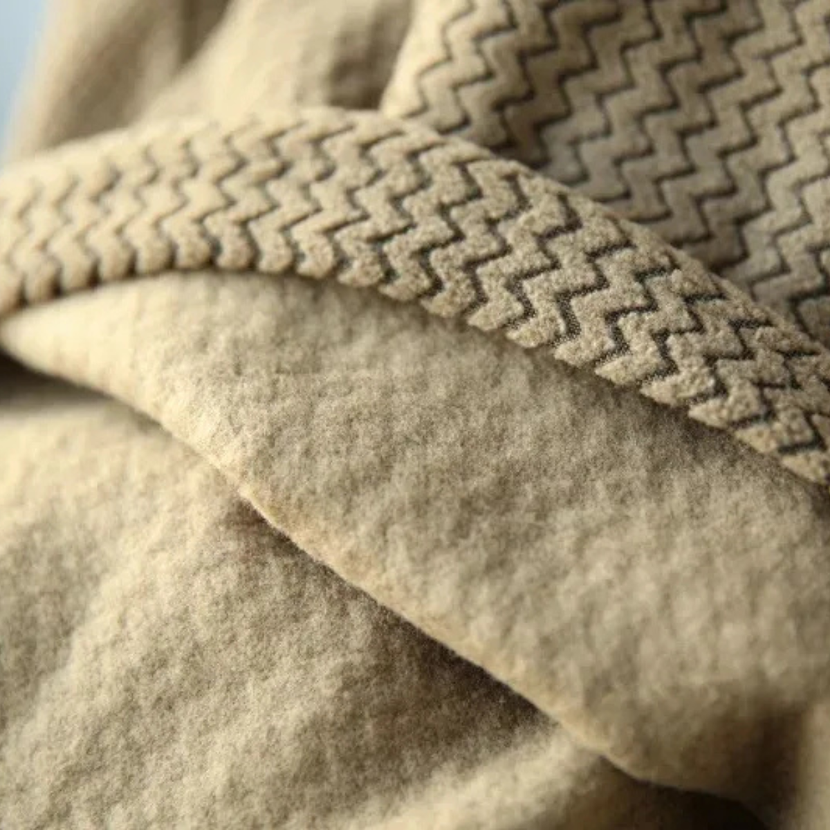 Ezra | Men's Quarter Zip Sweater Cream Knit Chest Pocket